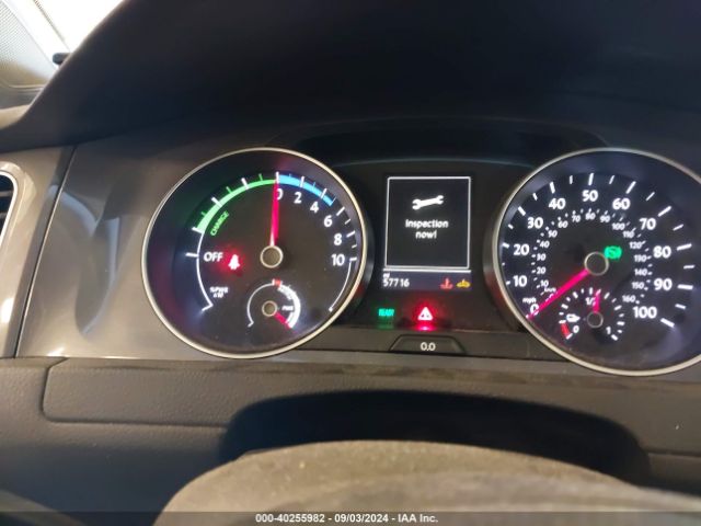 WVWKP7AU5GW907848 Volkswagen E-golf Se