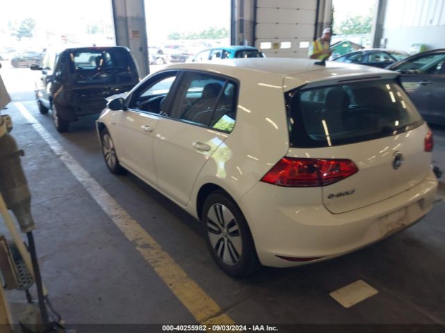 WVWKP7AU5GW907848 Volkswagen E-golf Se