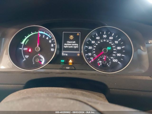 WVWKP7AU5GW907848 Volkswagen E-golf Se