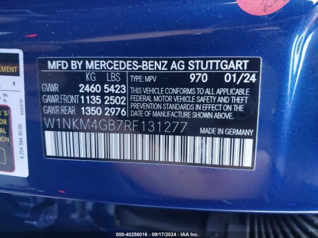 W1NKM4GB7RF131277 Mercedes-Benz Glc 300 Suv