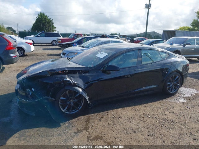 5YJSA1E64NF486989 Tesla Model S Plaid Tri Motor All-wheel Drive