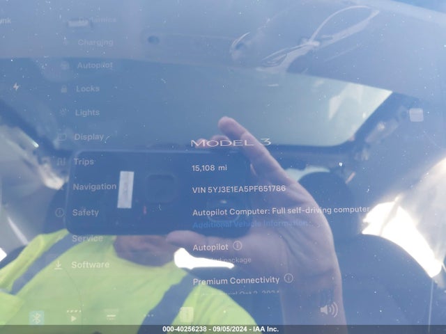 2023 TESLA MODEL 3 5YJ3E1EA5PF651786 Photo 6