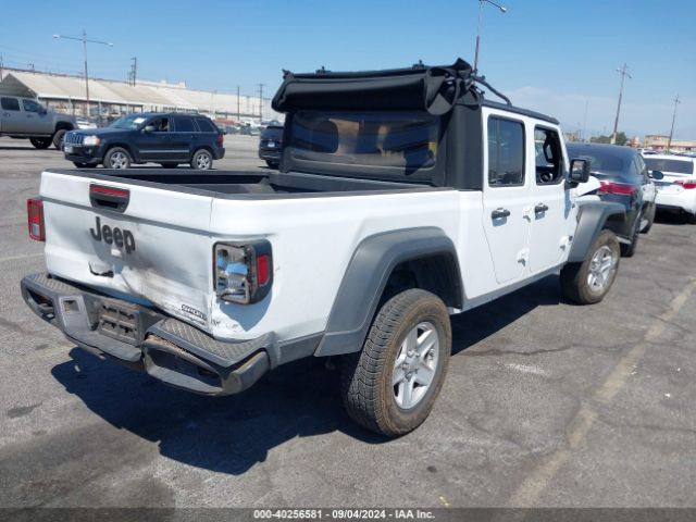 1C6HJTAG0LL126334 Jeep Gladiator Sport S 4x4
