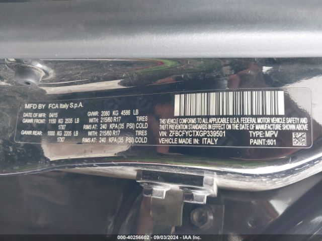 ZFBCFYCTXGP339501 Fiat 500x Trekking
