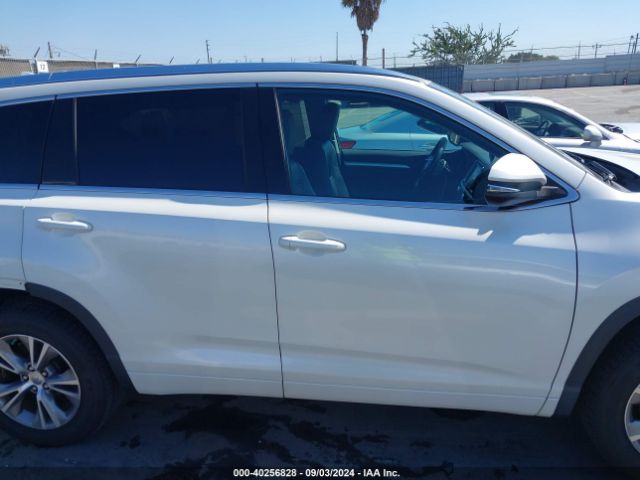 5TDKKRFH6ES012856 Toyota Highlander Xle V6