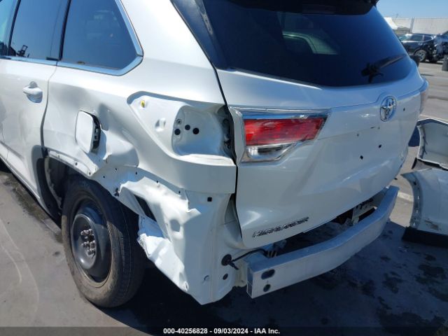 5TDKKRFH6ES012856 Toyota Highlander Xle V6