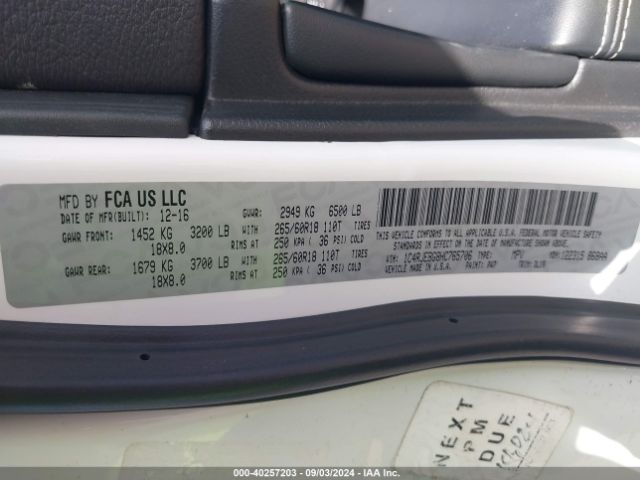 1C4RJEBG8HC765706 Jeep Grand Cherokee Limited 4x2