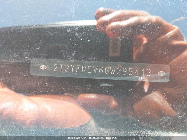 Toyota Rav4 Limited 2016 2T3YFREV6GW295413 Image 9