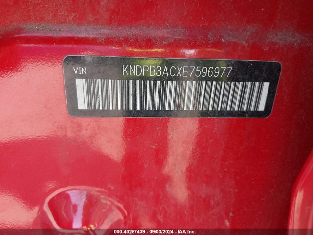 KIA Sportage Lx 2014 KNDPB3ACXE7596977 Image 9