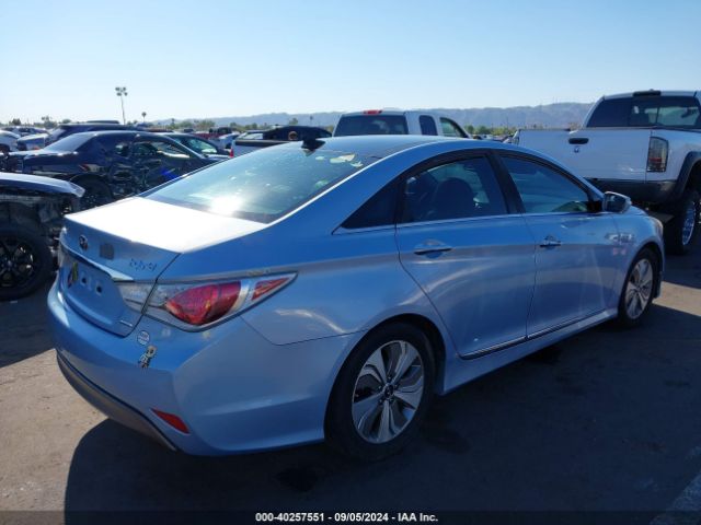 KMHEC4A45EA106799 Hyundai Sonata Hybrid Limited