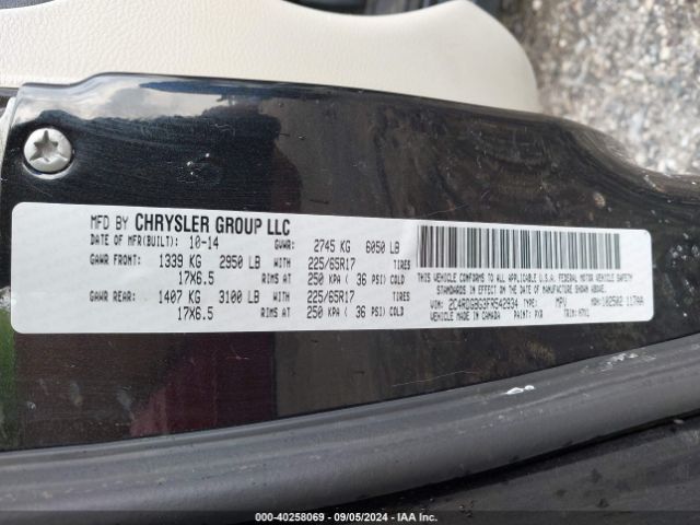 2C4RDGBG3FR542934 Dodge Grand Caravan American Value Pkg