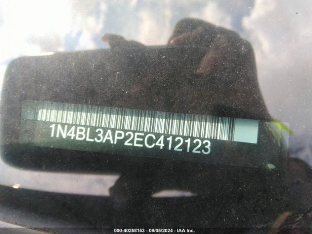 1N4BL3AP2EC412123 Nissan Altima 3.5 Sl