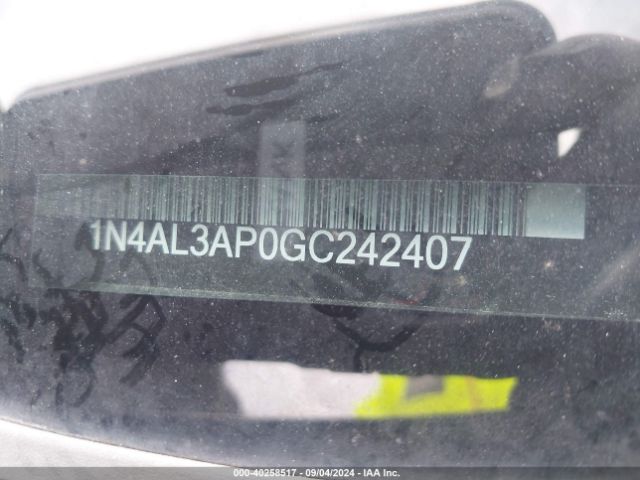 1N4AL3AP0GC242407 Nissan Altima 2.5 S