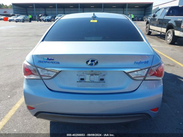 KMHEC4A46EA116774 Hyundai SONATA HYBRID