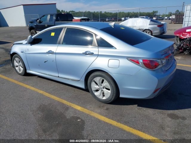 KMHEC4A46EA116774 Hyundai SONATA HYBRID