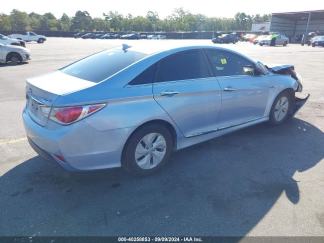 KMHEC4A46EA116774 Hyundai SONATA HYBRID