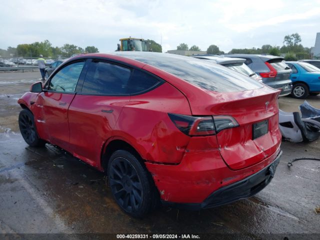 2022 TESLA MODEL Y 7SAYGDEE7NF387412 Photo 2