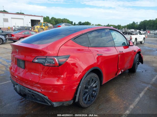2022 TESLA MODEL Y 7SAYGDEE7NF387412 Photo 3