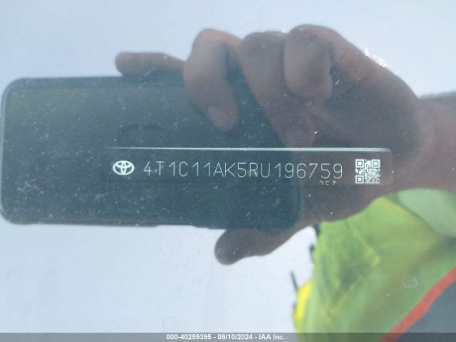 4T1C11AK5RU196759 Toyota CAMRY LE