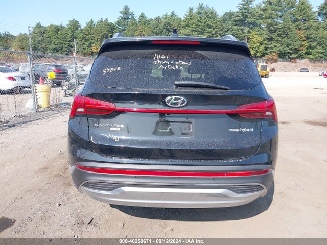 Hyundai Santa Fe Hybrid Blue 2022 KM8S2DA14NU018465 Image 17