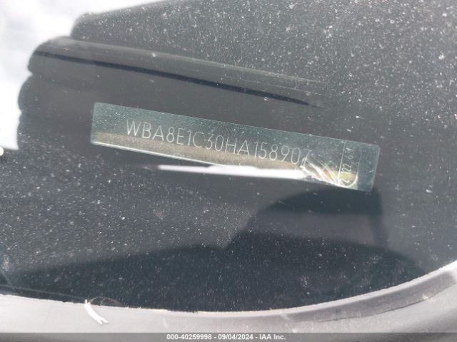 WBA8E1C30HA158907 BMW 330e Iperformance
