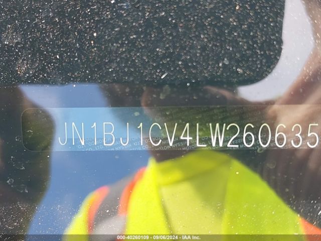 JN1BJ1CV4LW260635 Nissan Rogue Sport Sv Fwd Xtronic Cvt