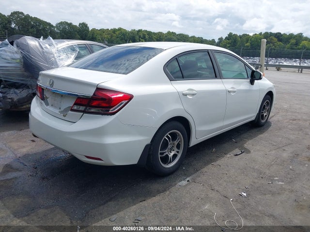 Honda Civic Lx 2015 2HGFB2F59FH544795 Image 4