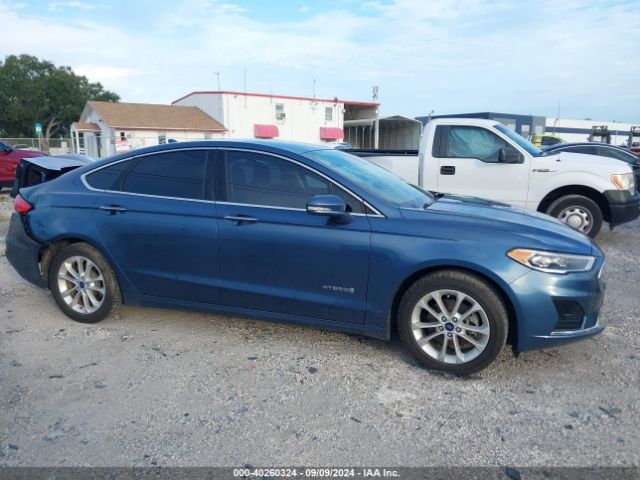 3FA6P0MUXKR157420 Ford Fusion Hybrid Sel