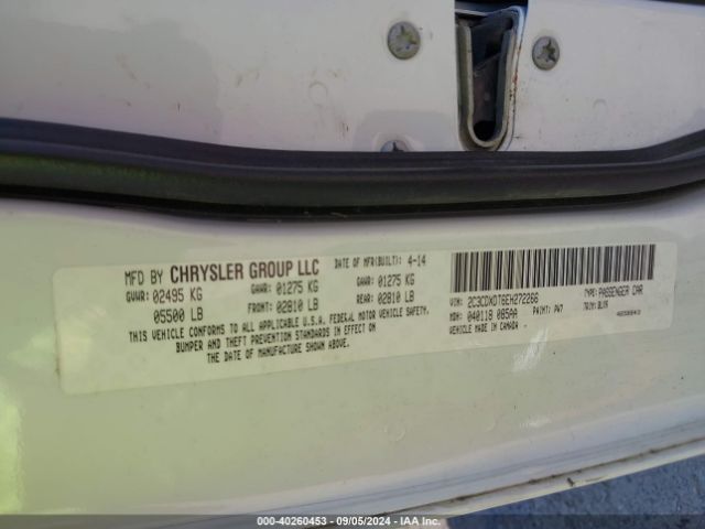 2C3CDXDT6EH272266 Dodge Charger R/t Plus