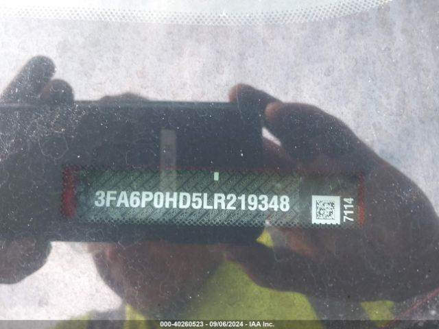 3FA6P0HD5LR219348 Ford FUSION SE