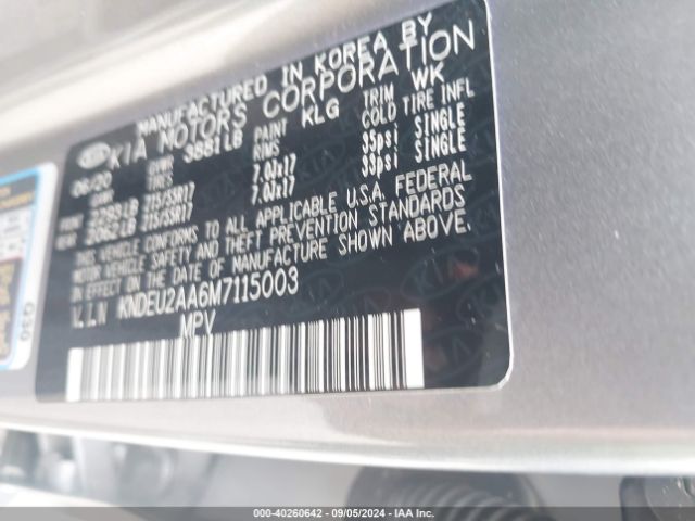 KNDEU2AA6M7115003 KIA SELTOS S