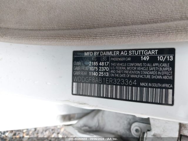 WDDGF8AB1ER323364 Mercedes-Benz C 300 Luxury 4matic/sport 4matic