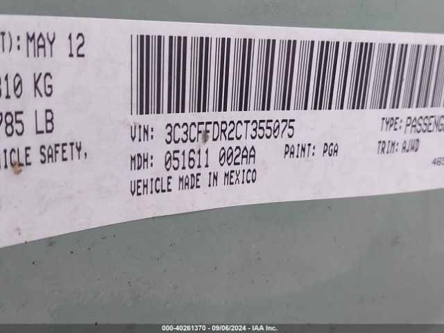 2012 FIAT 500C 3C3CFFDR2CT355075 Photo 8