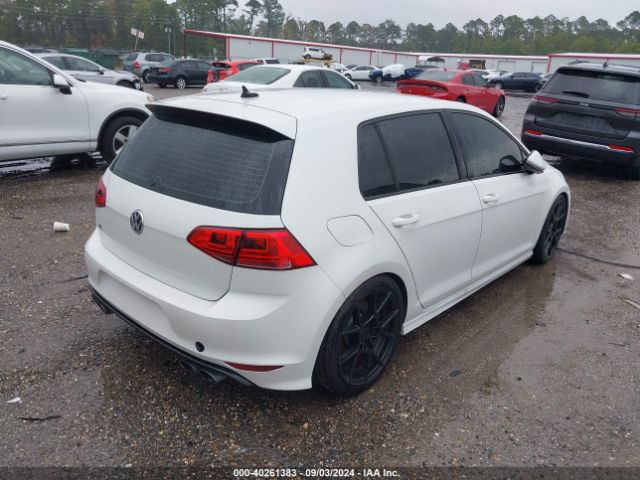 WVWUF7AU4GW166250 Volkswagen Golf R 4-door