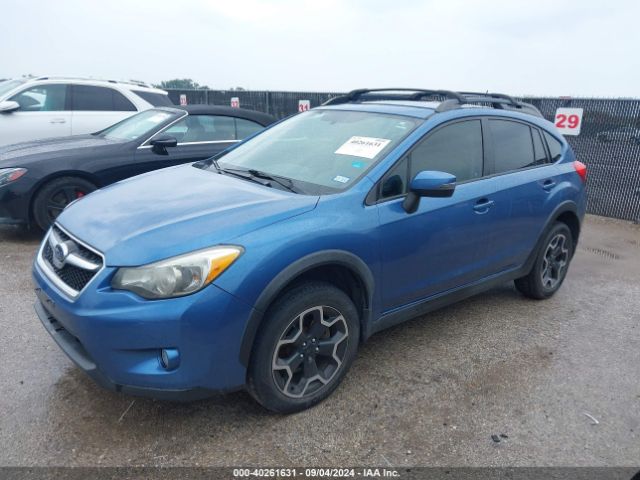 JF2GPAMC2F8302499 Subaru Xv Crosstrek 2.0i Limited