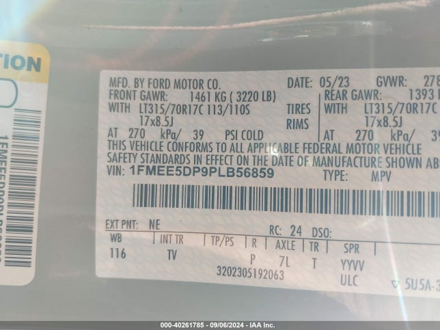 Ford Bronco Wildtrak 2023 1FMEE5DP9PLB56859 Image 9