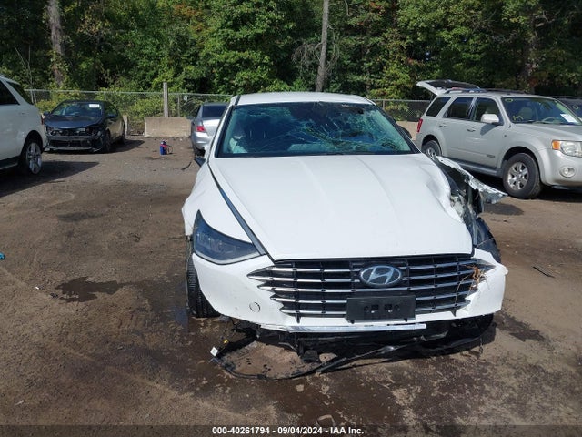 Hyundai Sonata Blue 2021 KMHL24JJ4MA030345 Image 12