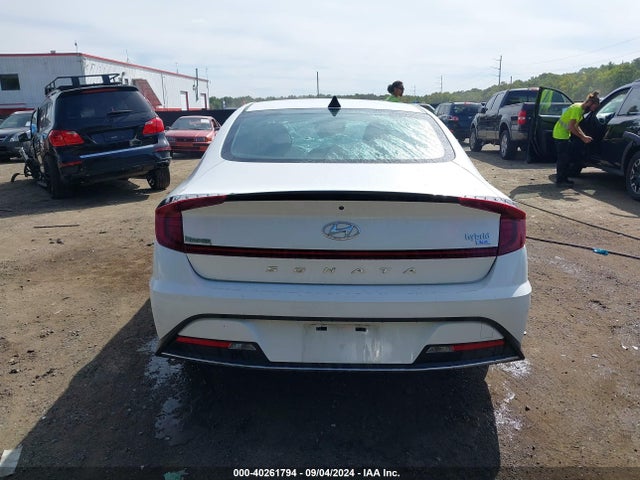 Hyundai Sonata Blue 2021 KMHL24JJ4MA030345 Image 16