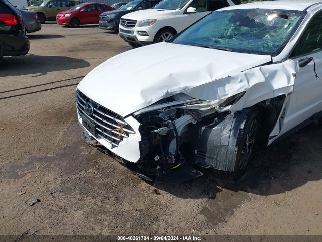 Hyundai Sonata Blue 2021 KMHL24JJ4MA030345 Image 6