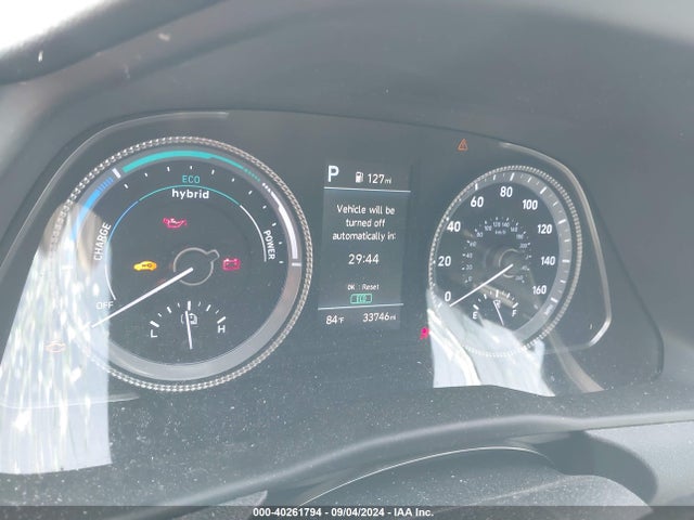 Hyundai Sonata Blue 2021 KMHL24JJ4MA030345 Image 7