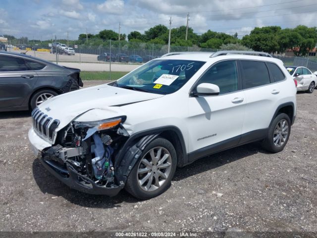1C4PJLDB9JD561705 Jeep Cherokee Limited Fwd