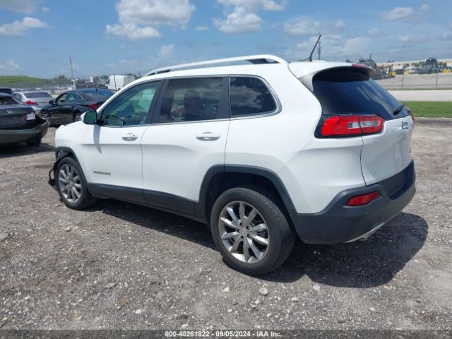 1C4PJLDB9JD561705 Jeep Cherokee Limited Fwd