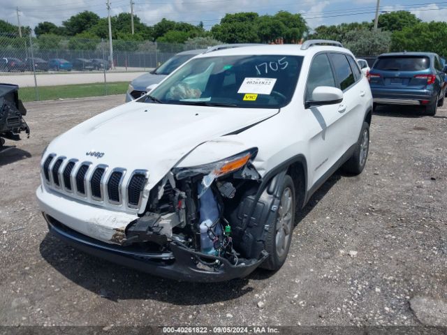 1C4PJLDB9JD561705 Jeep Cherokee Limited Fwd