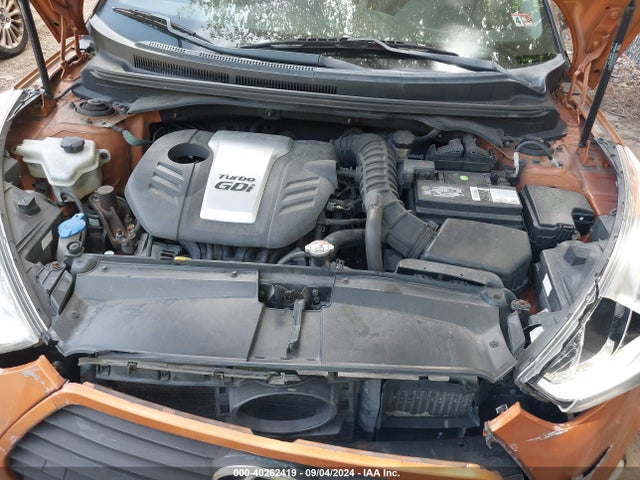 Hyundai Veloster Turbo W/black 2014 KMHTC6AE6EU201883 Image 10