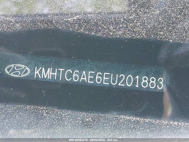 Hyundai Veloster Turbo W/black 2014 KMHTC6AE6EU201883 Image 9