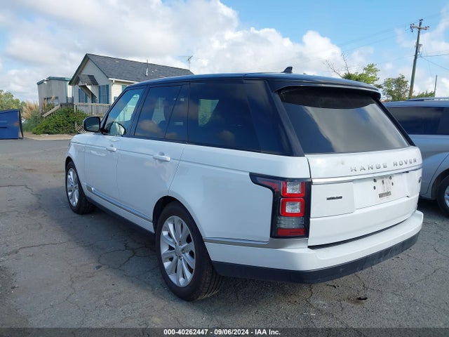SALGS2KF3GA250996 Land Rover Range Rover 3.0l V6 Turbocharged Diesel Hse Td6