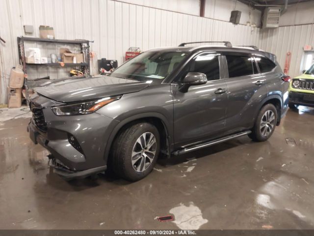 5TDGZRBH2NS562370 Toyota Highlander Xle