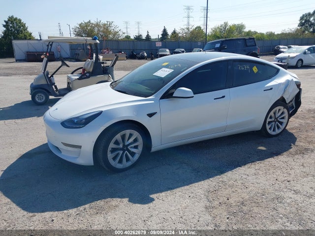 2022 TESLA MODEL 3 5YJ3E1EA4NF120849 Photo 1