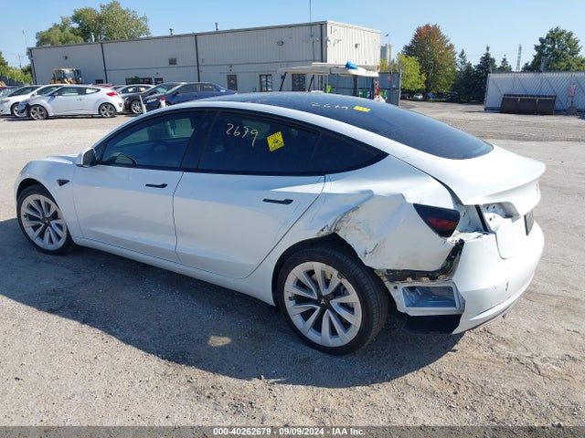 2022 TESLA MODEL 3 5YJ3E1EA4NF120849 Photo 2