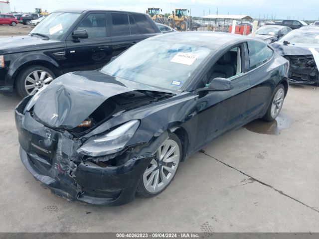 2022 TESLA MODEL 3 5YJ3E1EB8NF187916 Photo 1